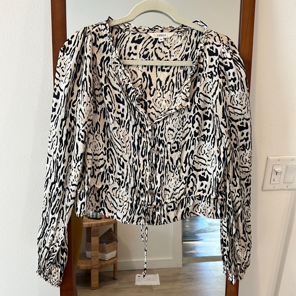 Imrie Silk Cropped or Non Cropped Blouse